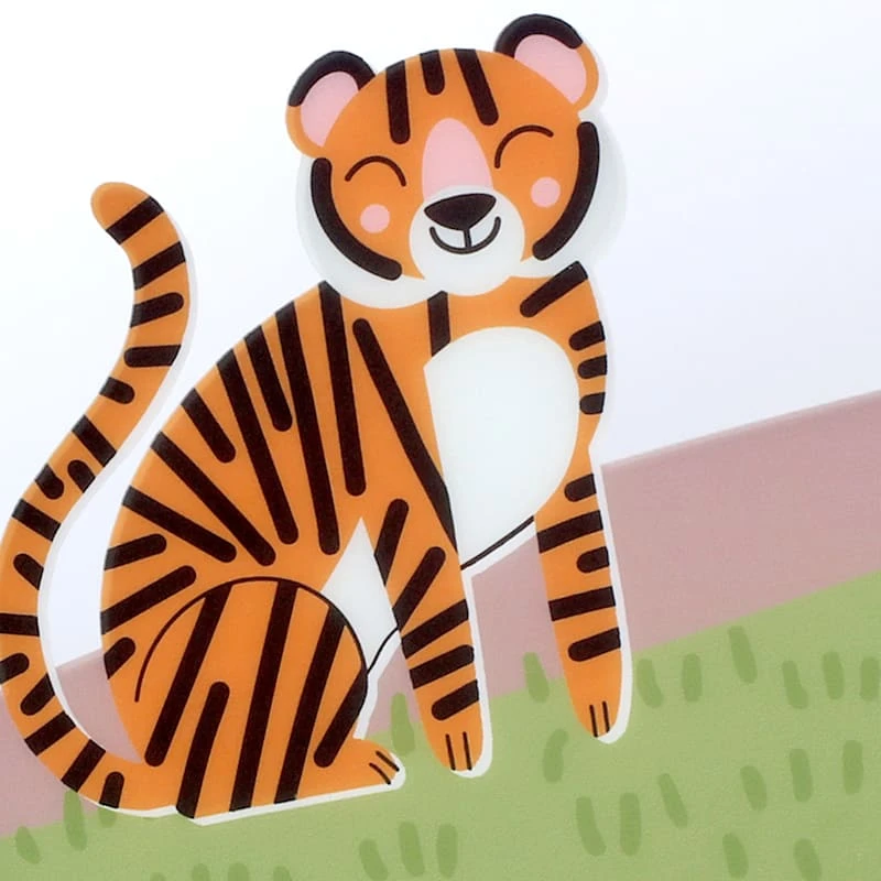 Tiny Dreamers 3-Piece Animal Wall Mirror Set, 12" 12 Tiny Dreamers 3-Piece Animal Wall Mirror Set, 12" - Image 10