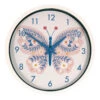 Tiny Dreamers Butterfly Wall Clock, 12" 1 Tiny Dreamers Butterfly Wall Clock, 12" -Athome Sales tiny dreamers butterfly wall clock 12