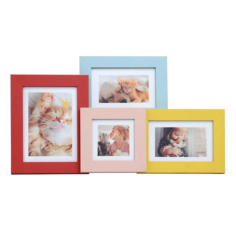 Tiny Dreamers Multicolored Collage Photo Frame, 9x17 3 Tiny Dreamers Multicolored Collage Photo Frame, 9x17