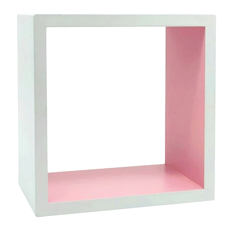 Tiny Dreamers Pink Wall Cube Set, 9x4 4 Tiny Dreamers Pink Wall Cube Set, 9x4 - Image 2