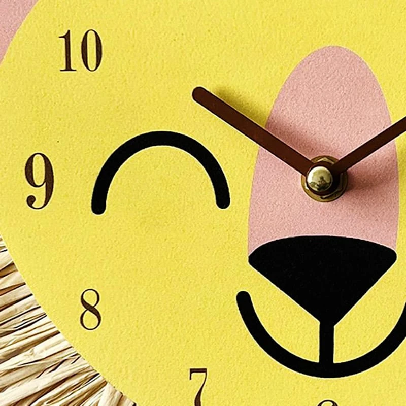 Tiny Dreamers Tiger Wall Clock, 12" 4 Tiny Dreamers Tiger Wall Clock, 12" - Image 2