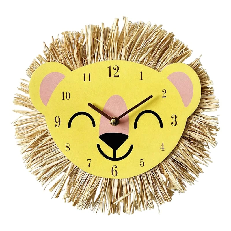 Tiny Dreamers Tiger Wall Clock, 12" 3 Tiny Dreamers Tiger Wall Clock, 12"