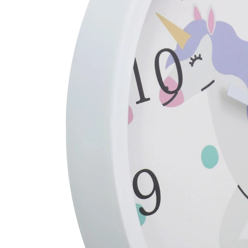 Tiny Dreamers Unicorn Clock, 12" 6 Tiny Dreamers Unicorn Clock, 12" - Image 4