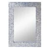 Tracey Boyd Blue & Mother-of-Pearl White Wall Mirror, 28x39 1 Tracey Boyd Blue & Mother-of-Pearl White Wall Mirror, 28x39 -Athome Sales tracey boyd blue mother of pearl white wall mirror 28x39 1