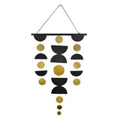 Tracey Boyd Chrome Clay Hanging Wall Decor, 16x32