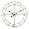 Tracey Boyd Gold Metal Wall Clock, 24" 2 Tracey Boyd Gold Metal Wall Clock, 24" -Athome Sales tracey boyd gold metal wall clock 24