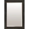 Triple Beaded Brushed Platinum Wall Mirror, 30x36 1 Triple Beaded Brushed Platinum Wall Mirror, 30x36 -Athome Sales triple beaded brushed platinum wall mirror 30x36 1