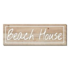 Ty Pennington Beach House Wall Sign, 36x12