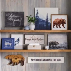 Ty Pennington Bear Shape Wall Clock, 20x11 -Athome Sales ty pennington bear shape wall clock 20x11 3