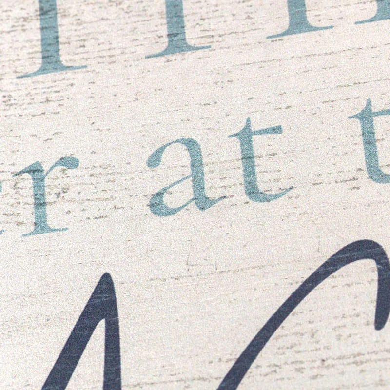 Ty Pennington Everything Is Better At The Beach Canvas Wall Sign, 12" 6 Ty Pennington Everything Is Better At The Beach Canvas Wall Sign, 12" - Image 4