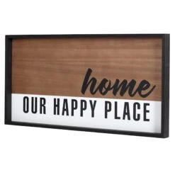Ty Pennington Framed Home Our Happy Place Wall Sign, 30x15 12 Ty Pennington Framed Home Our Happy Place Wall Sign, 30x15 -Athome Sales ty pennington framed home our happy place wall sign 30x15 2