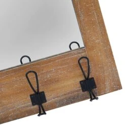 Ty Pennington Metal With Hooks Wall Mirror, 24x31 7 Ty Pennington Metal With Hooks Wall Mirror, 24x31 -Athome Sales ty pennington metal with hooks wall mirror 24x31 3
