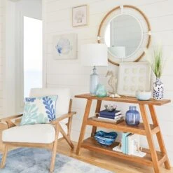 Ty Pennington Rope Framed Round Wall Mirror, 34" 6 Ty Pennington Rope Framed Round Wall Mirror, 34" -Athome Sales ty pennington rope framed round wall mirror 34 1