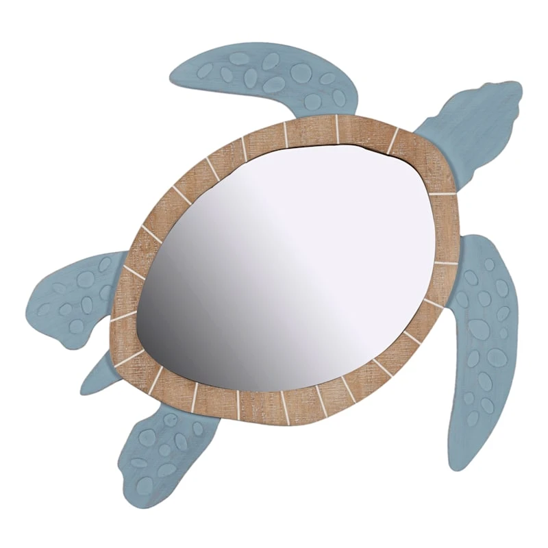 Ty Pennington Turtle Shaped Wall Mirror, 29" 3 Ty Pennington Turtle Shaped Wall Mirror, 29"