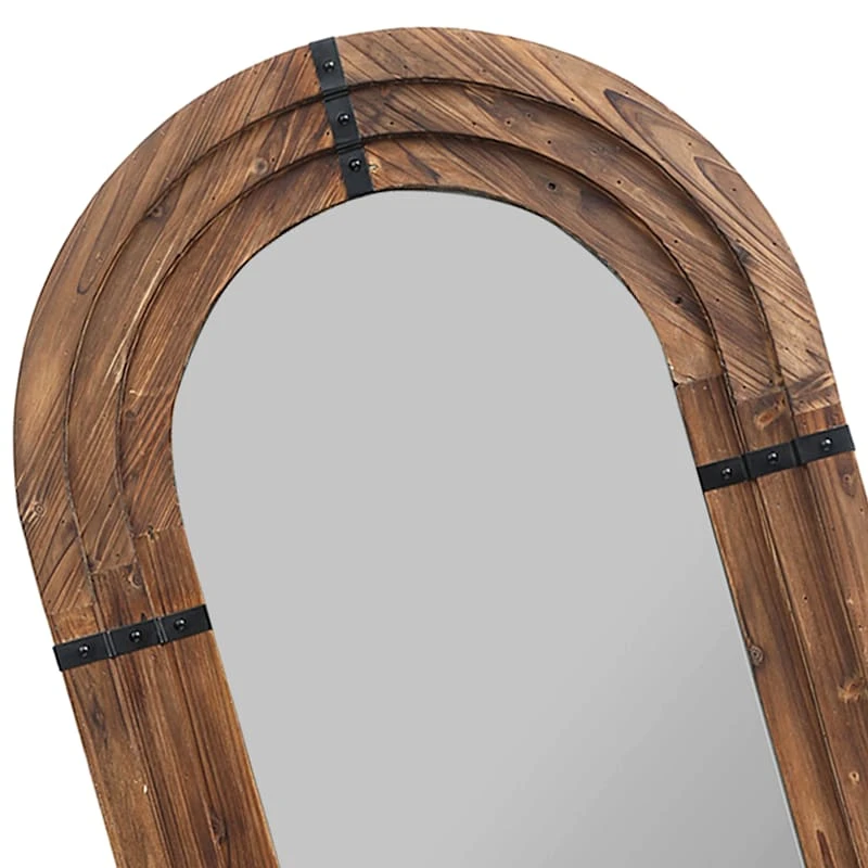 Ty Pennington Wood Arch Leaner Mirror, 25x68 4 Ty Pennington Wood Arch Leaner Mirror, 25x68 - Image 2
