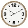 Ty Pennington Wooden Wall Clock, 28" -Athome Sales ty pennington wooden wall clock 28
