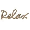 Typography Wooden Relax Wall Sign, 14x6 2 Typography Wooden Relax Wall Sign, 14x6 -Athome Sales typography wooden relax wall sign 14x6 1