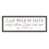 Walk By Faith Framed Textured Wood Wall Sign, 10x20 2 Walk By Faith Framed Textured Wood Wall Sign, 10x20 -Athome Sales walk by faith framed textured wood wall sign 10x20 1