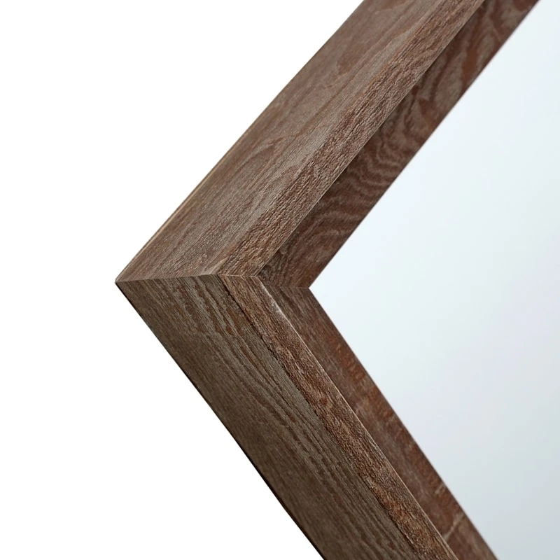 Warm Walnut Wall Mirror, 22x28 6 Warm Walnut Wall Mirror, 22x28 - Image 4