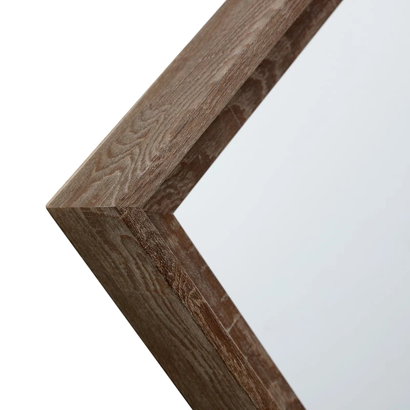 Warm Walnut Wall Mirror, 24x36 6 Warm Walnut Wall Mirror, 24x36 - Image 4