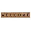 Welcome Scrabble Wall Sign, 40x7