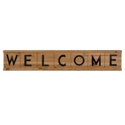 Welcome Scrabble Wall Sign, 40x7