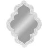 White Ornate Wall Mirror, 10x14 2 White Ornate Wall Mirror, 10x14 -Athome Sales white ornate wall mirror 10x14 1