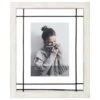 White With Black Wire Floating Wall Frame, 5x7 2 White With Black Wire Floating Wall Frame, 5x7 -Athome Sales white with black wire floating wall frame 5x7 1