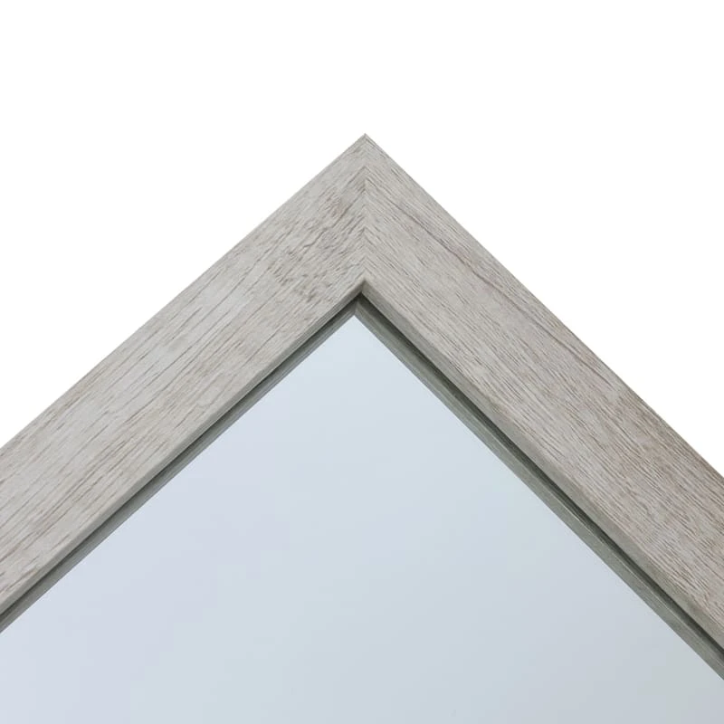 White Wood Frame Leaner Mirror, 24x58 5 White Wood Frame Leaner Mirror, 24x58 - Image 3