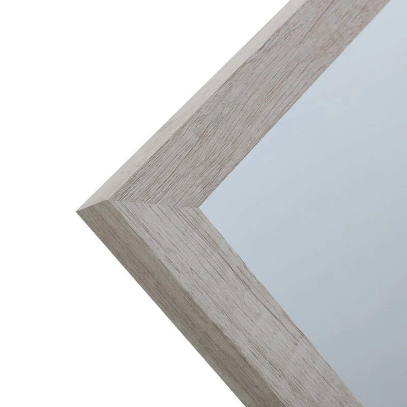 White Wood Frame Leaner Mirror, 24x58 6 White Wood Frame Leaner Mirror, 24x58 - Image 4