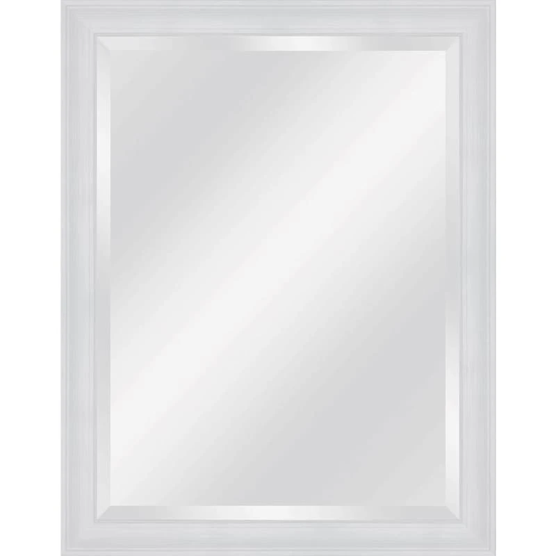 White Wood Framed Gallery Wall Mirror, 30x40 3 White Wood Framed Gallery Wall Mirror, 30x40