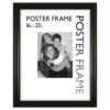 Wide Black Bead Poster Frame, 16x20 2 Wide Black Bead Poster Frame, 16x20 -Athome Sales wide black bead poster frame 16x20 1