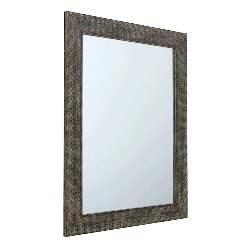 Woven Circle Wall Mirror, 22x28 5 Woven Circle Wall Mirror, 22x28 - Image 3