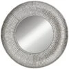 Woven-Look Studio Round Wall Mirror, 24" 1 Woven-Look Studio Round Wall Mirror, 24" -Athome Sales woven look studio round wall mirror 24