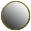 Yellow Accent Round Wall Mirror, 7" 2 Yellow Accent Round Wall Mirror, 7" -Athome Sales yellow accent round wall mirror 7